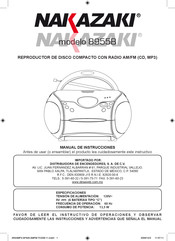 NAKAZAKI 8955B Manual De Instrucciones