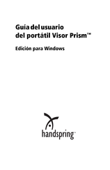 Handspring Visor Prism Guia Del Usuario