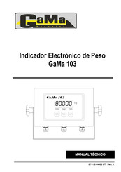 GAMA 103 Manual Tecnico