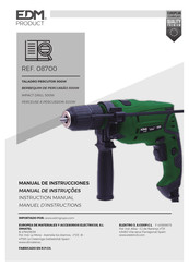 EDM 08700 Manual De Instrucciones