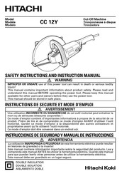 Hitachi CC 12Y Manual De Instrucciones