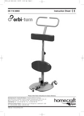 Homecraft Rolyan Orbi-Turn Manual De Instrucciones