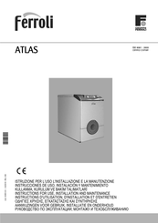 Ferroli ATLAS 32 Instrucciones De Uso, Instalación Y Mantenimiento