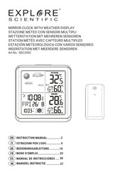 Explore Scientific RDC2002 Manual De Instrucciones