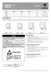 Prilux ACTIVA ENERGY NEO III Instrucciones De Montaje