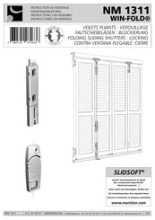 Mantion WIN-FOLD SLIDSOFT Instrucciones De Montaje