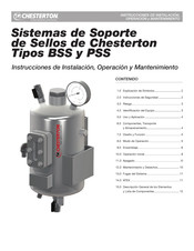 Chesterton PSS Instrucciones De Instalación, Operación Y Mantenimiento