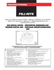 Tuthill FILL-RITE 820 Manual De Operación Y Seguridad