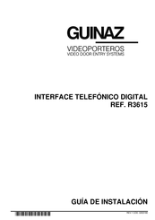 Guinaz R3615 Guia De Instalacion