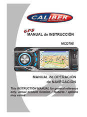 Caliber Audio Technology MCD795 Manual De Instruccion