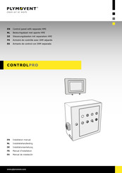 PLYMOVENT CONTROL PRO Manual De Instalación