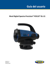 Spectra Precison FOCUS DL-15 Guia Del Usuario