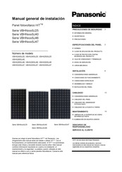 Panasonic VBHN245SJ25 Manual De Instalación