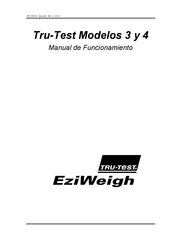 Tru-Test EziWeigh 3 Manual De Funcionamiento