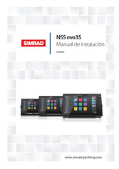 Simrad NSS evo3S Manual De Instalación