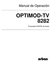 Orban OPTIMOD-TV 8282 Manual De Operación