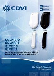 CDVI SOLARPB Manual De Instrucciones