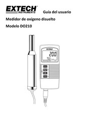 Extech Instruments DO210 Guia Del Usuario