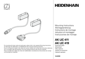 HEIDENHAIN AK LIC 411 Instrucciones De Montaje