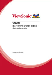 ViewSonic VFD870 Guia Del Usuario