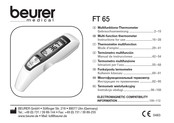 Beurer medical FT 65 Manual De Instrucciones