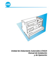 UfE ENS26 Manual De Instalación Y De Operación