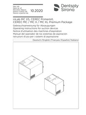 Dentsply Sirona CEREC MC Manual Del Operador