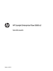 HP Scanjet Enterprise Flow 5000 s2 Guia Del Usuario