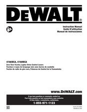 DeWalt 47AHBCA Manual De Instrucciones