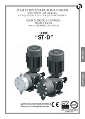 Etatron ST-D Serie Instrucciones De Instalación, Uso Y Mantenimiento