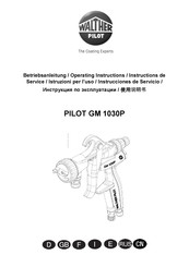 WALTHER PILOT GM 1030P Instrucciones De Servicio