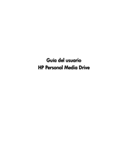 HP Personal Media Drive Guia Del Usuario