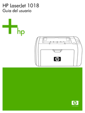 HP LaserJet 1018 Guia Del Usuario