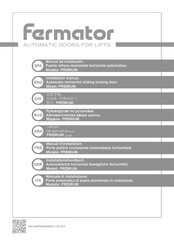 Fermator PREMIUM Manual De Instalación