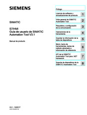 Siemens SIMATIC S7/HMI Guía De Usuario