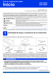 Brother ADS-1500W Guía De Configuración Rápida