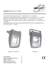 VelLight LEDA311 Manual Del Usuario