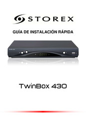 Storex TwinBox 430 Guía De Instalación Rápida