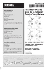 Moen T3291 Guia De Instalacion