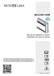 mundoclima MUCNR-H9M Manual De Instalación Y De Usario