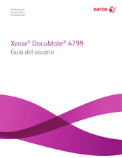 Xerox DocuMate 4799 Guia Del Usuario