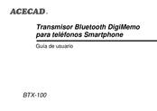 Acecad BTX-100 Guía De Usuario