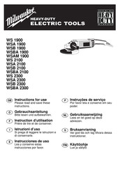 Milwaukee WSBA 2100 Instrucciones De Uso