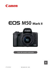 Canon EOS M50 Mark II Guia Del Usuario Avanzada