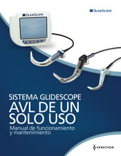 Verathon GLIDESCOPE Manual De Funcionamiento Y Mantenimiento