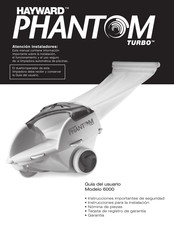 Hayward PHANTOM TURBO 6000 Guia Del Usuario