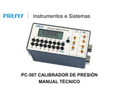 PRESYS PC-507 Manual Tecnico