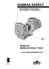 Ebsray RC25 Instrucciones De Instalación, Funcionamiento Y Mantenimiento