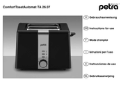 Petra ComfortToastAutomat Instrucciones De Uso