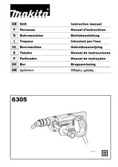 Makita 6305 Manual De Instrucciones